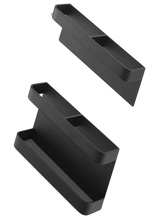 PerGar Umbrella Stand Holder Indoor, Magnetic Space Saving Umbrella Stand No Punching, Durable Height Adjusting Wall Mounted Umbrella Holder Rack for Hotel Hallway for Home Office(Black) - Image 4
